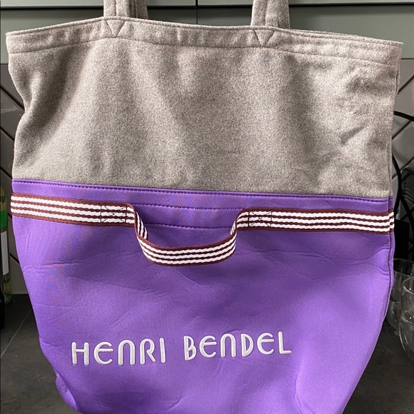Henri Bendel Expandable Neoprene Felt Tote - Picture 1 of 3